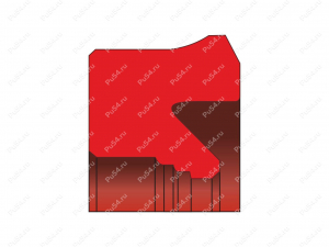 Уплотнение штока 16x24x5.2/L=5.7 аналог PNY-16 SAKAGAMI, Código de product 70-08-26301, Poliuretano, PU54/M87/синий, Imagen №1